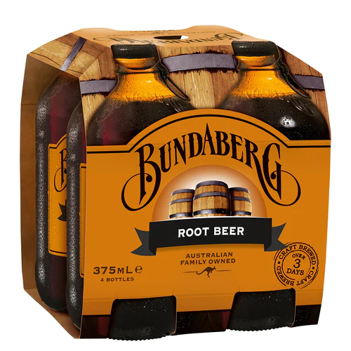 Bundaberg Root Beer 4pk 375ml
