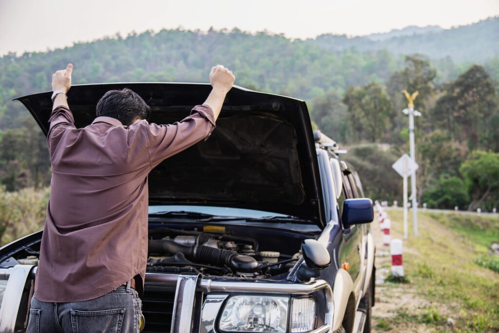 Accident vehicle recovery service
